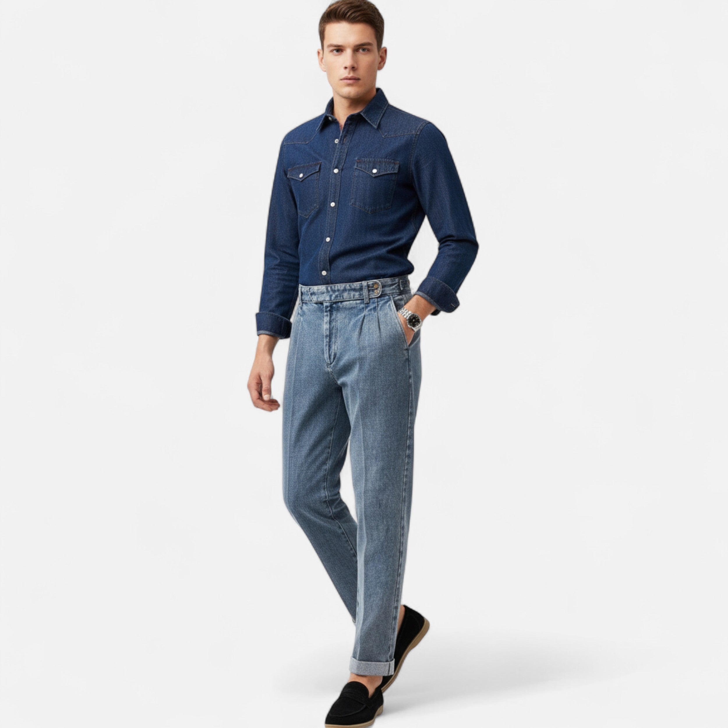 Men’s Vintage Jeans | Classic Straight Fit