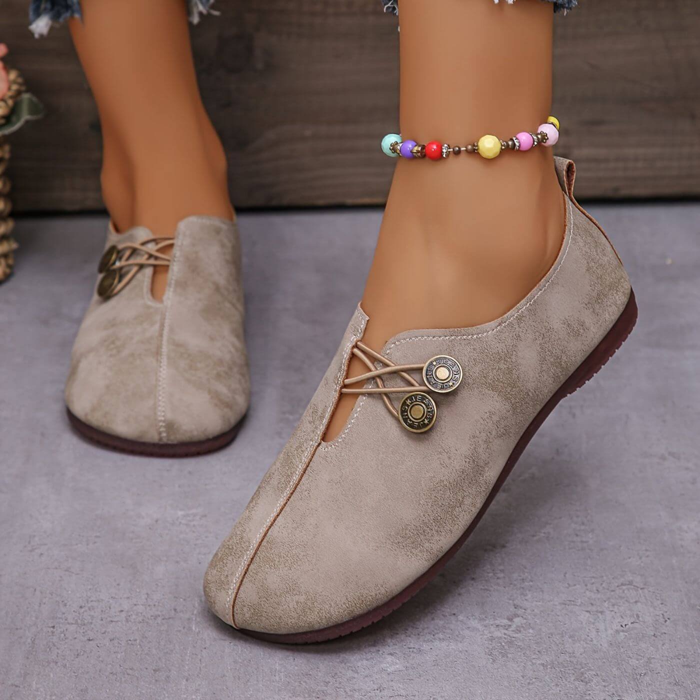 Lucille | Soft and Flexible Orthopedic Flats 1+1