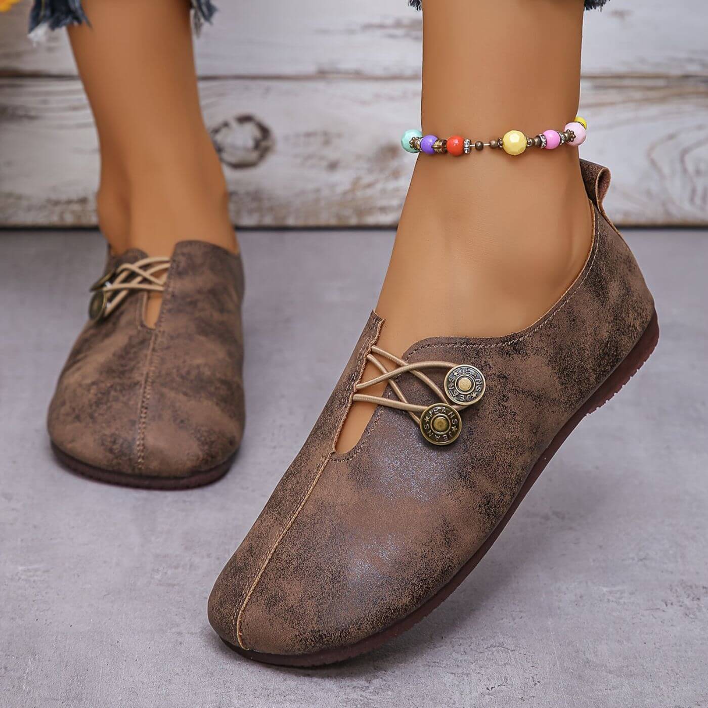 Lucille | Soft and Flexible Orthopedic Flats 1+1