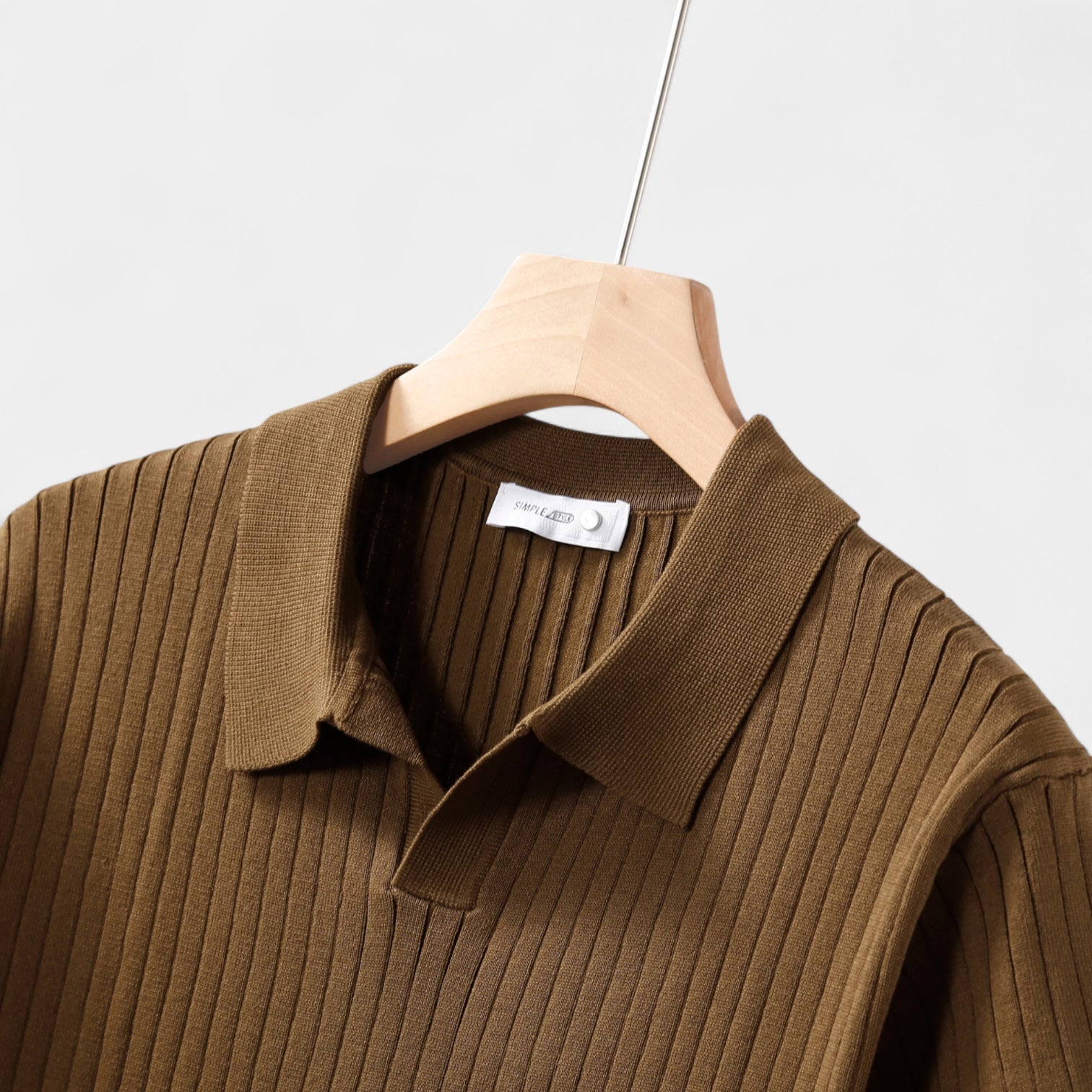 Men’s Knitted Polo Shirt