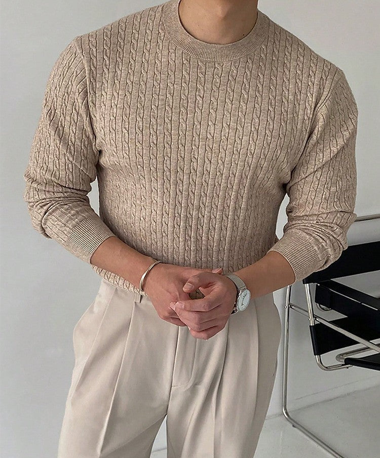 Arvion Luxe Textured Knit Sweater