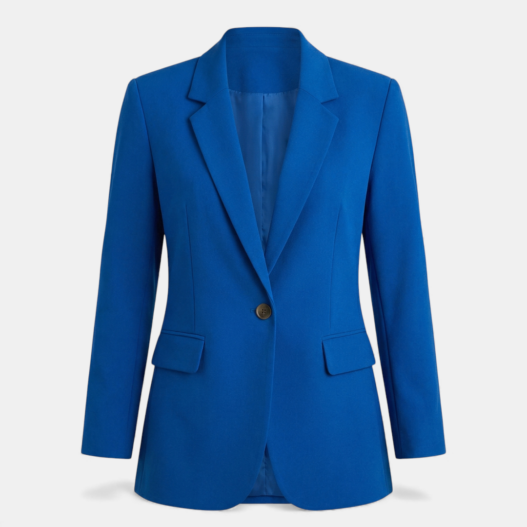 Tailored Single Button Blazer