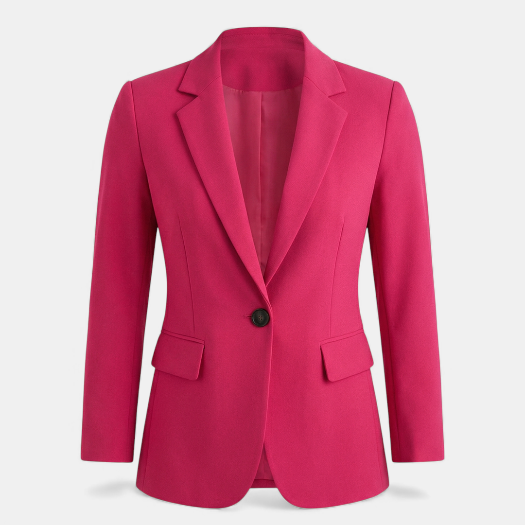 Tailored Single Button Blazer