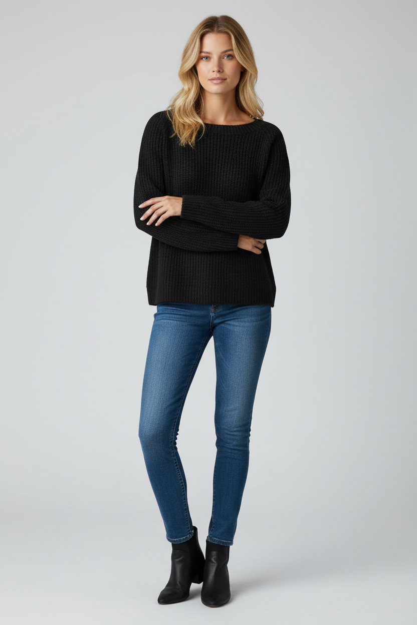 Lorayne | Boat-Neck Sweater