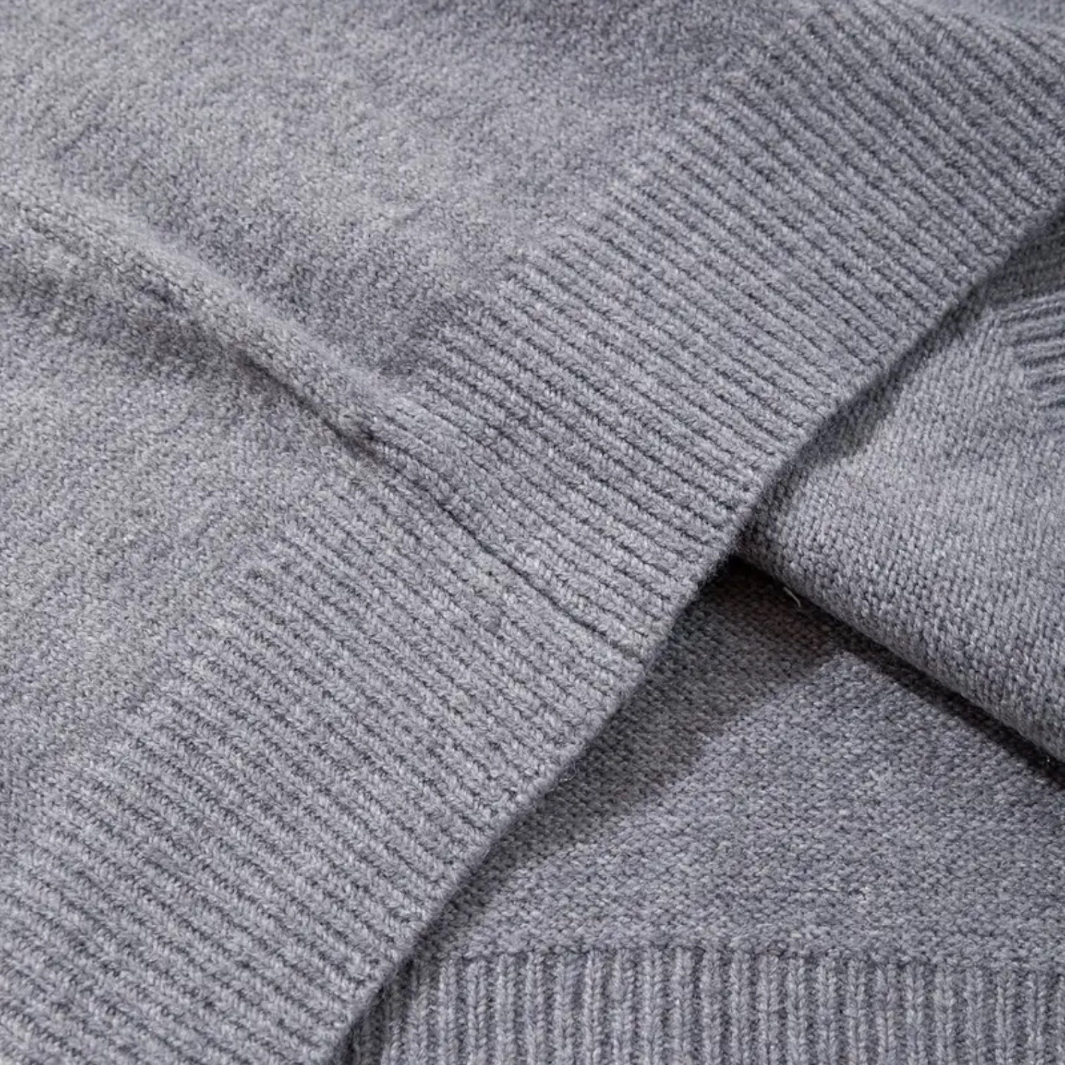 Men’s Wool-Blend Knitted Hoodie