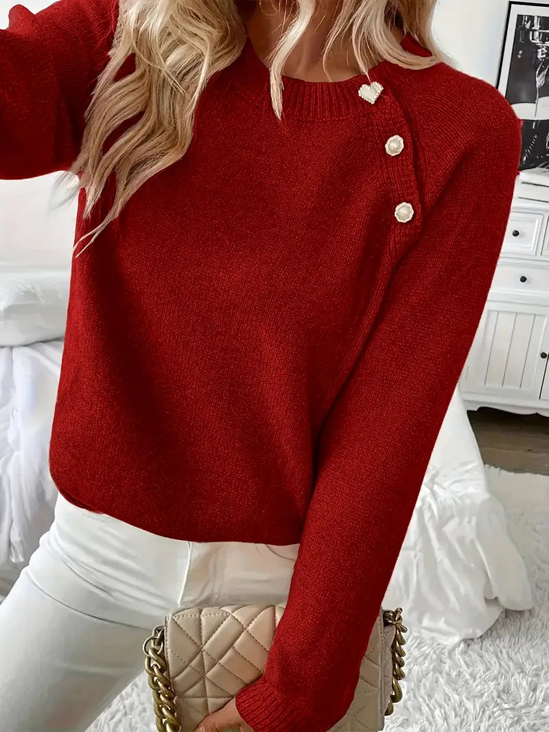 RIbbed knit sweater