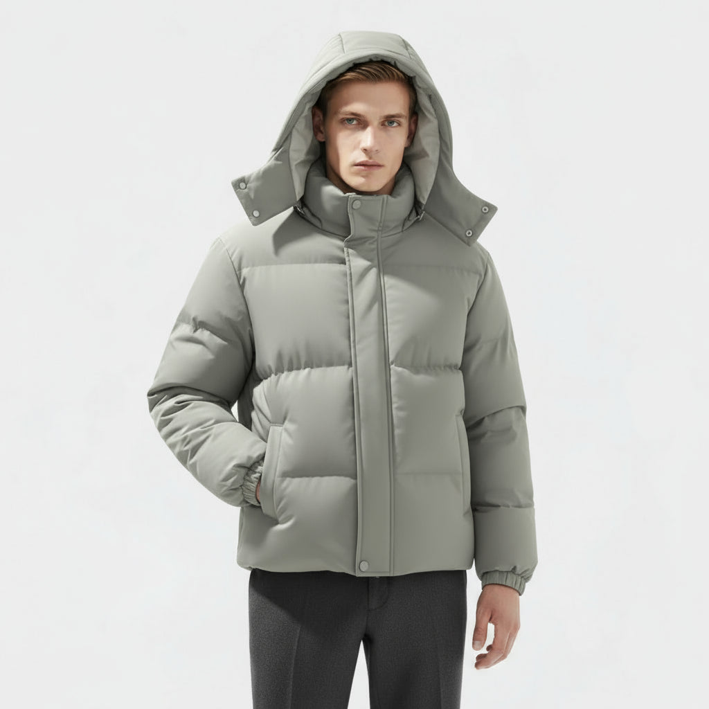 Men’s New Puffer Winter Jacket Parka