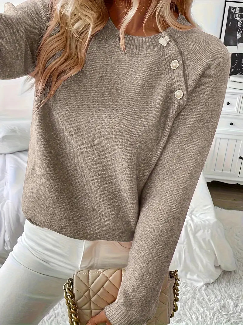 RIbbed knit sweater