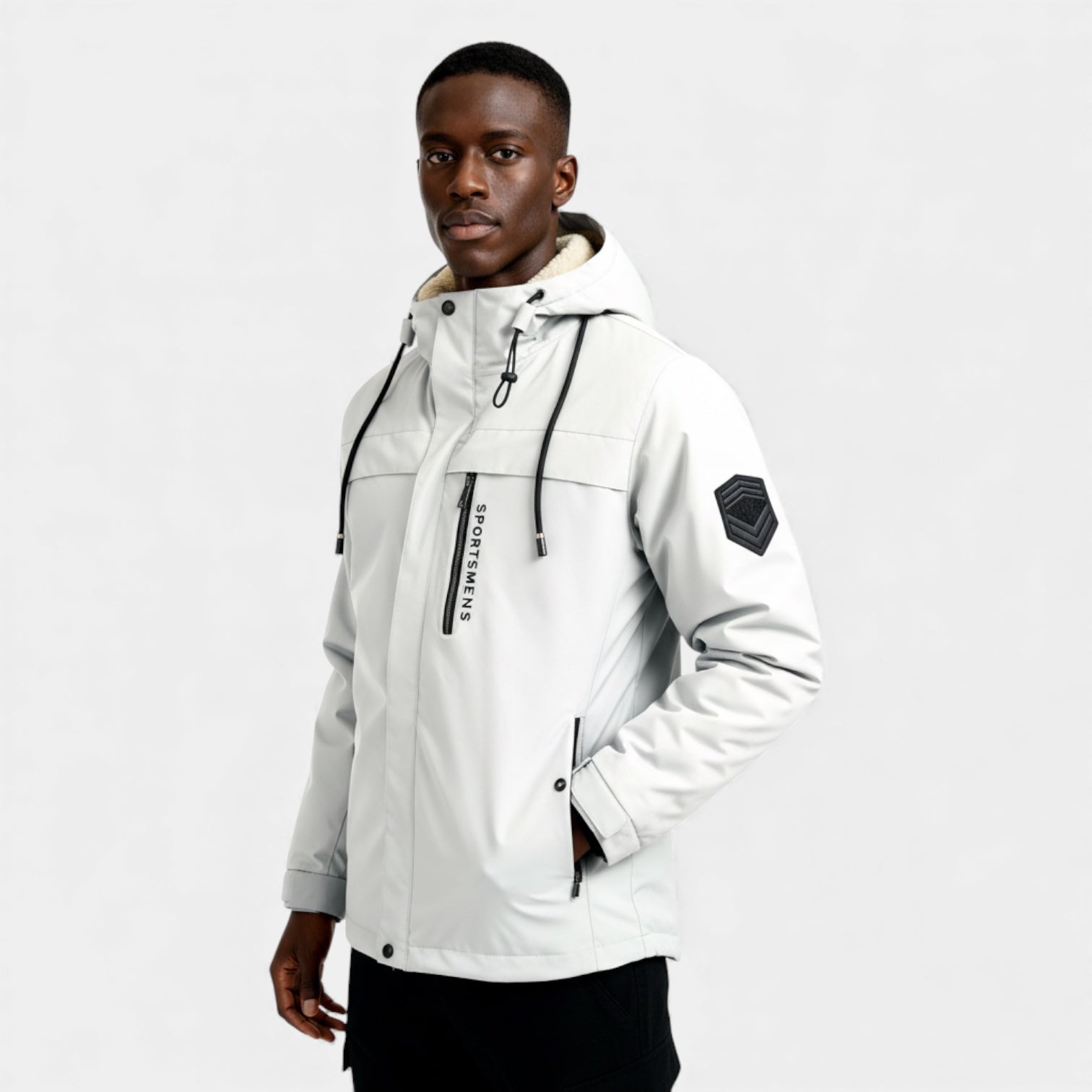 Men’s Insulated Ski Winter Jacket – Fur Hood