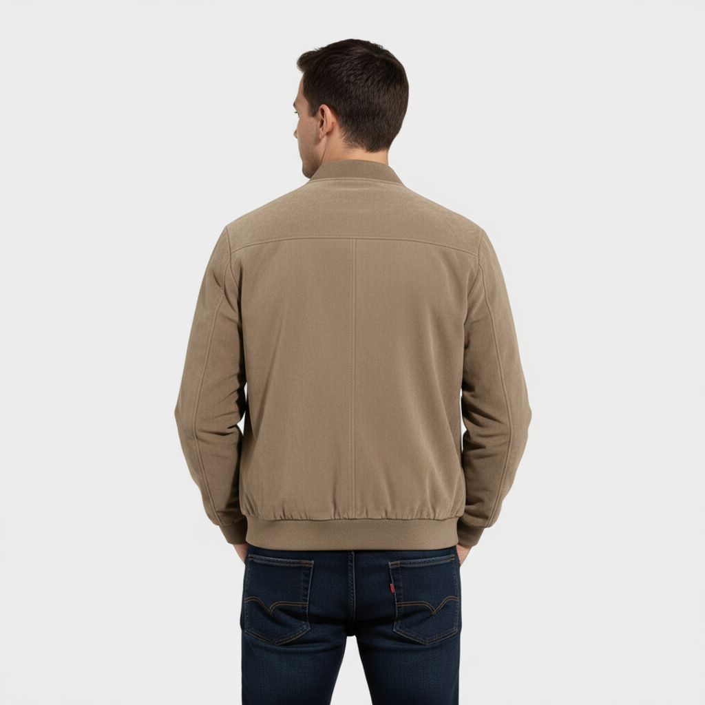 Men’s Faux Bomber Jacket