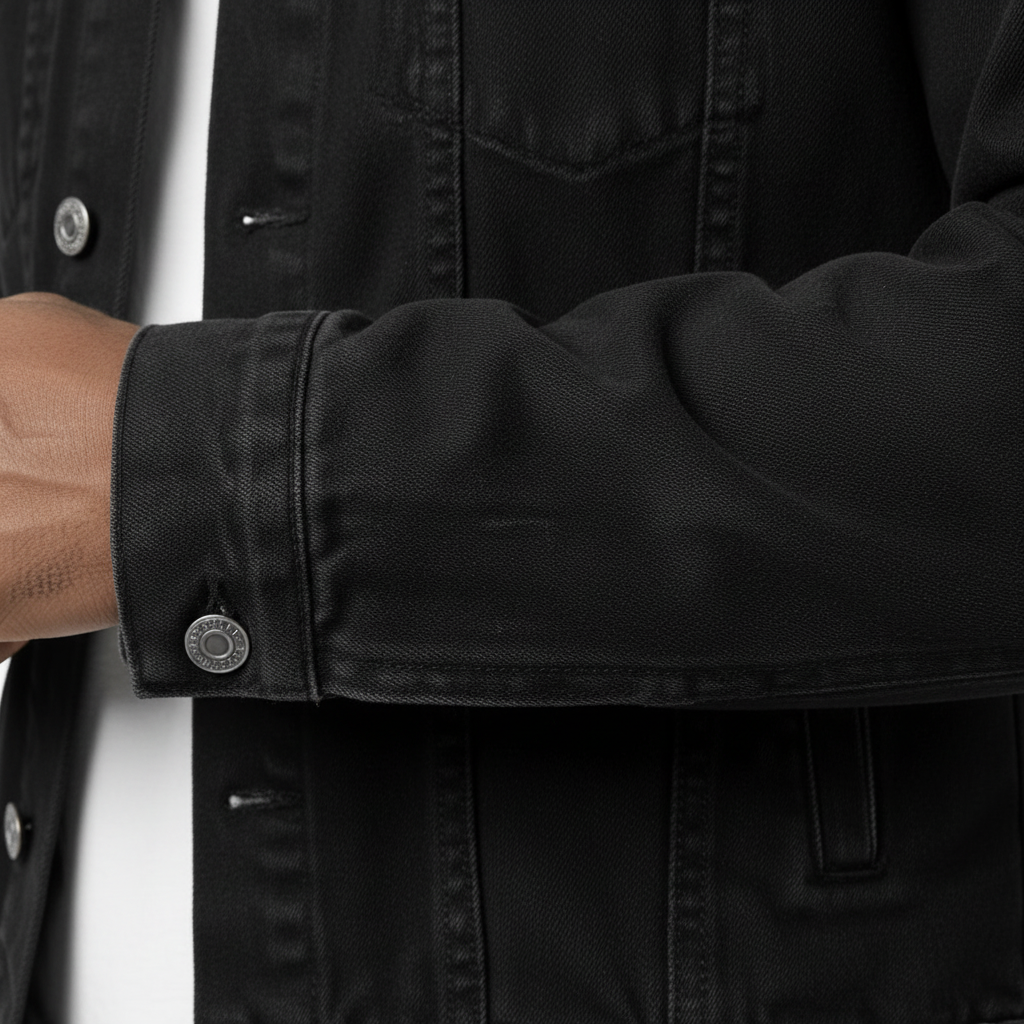 Men’s Classic Button-Front Denim Jacket