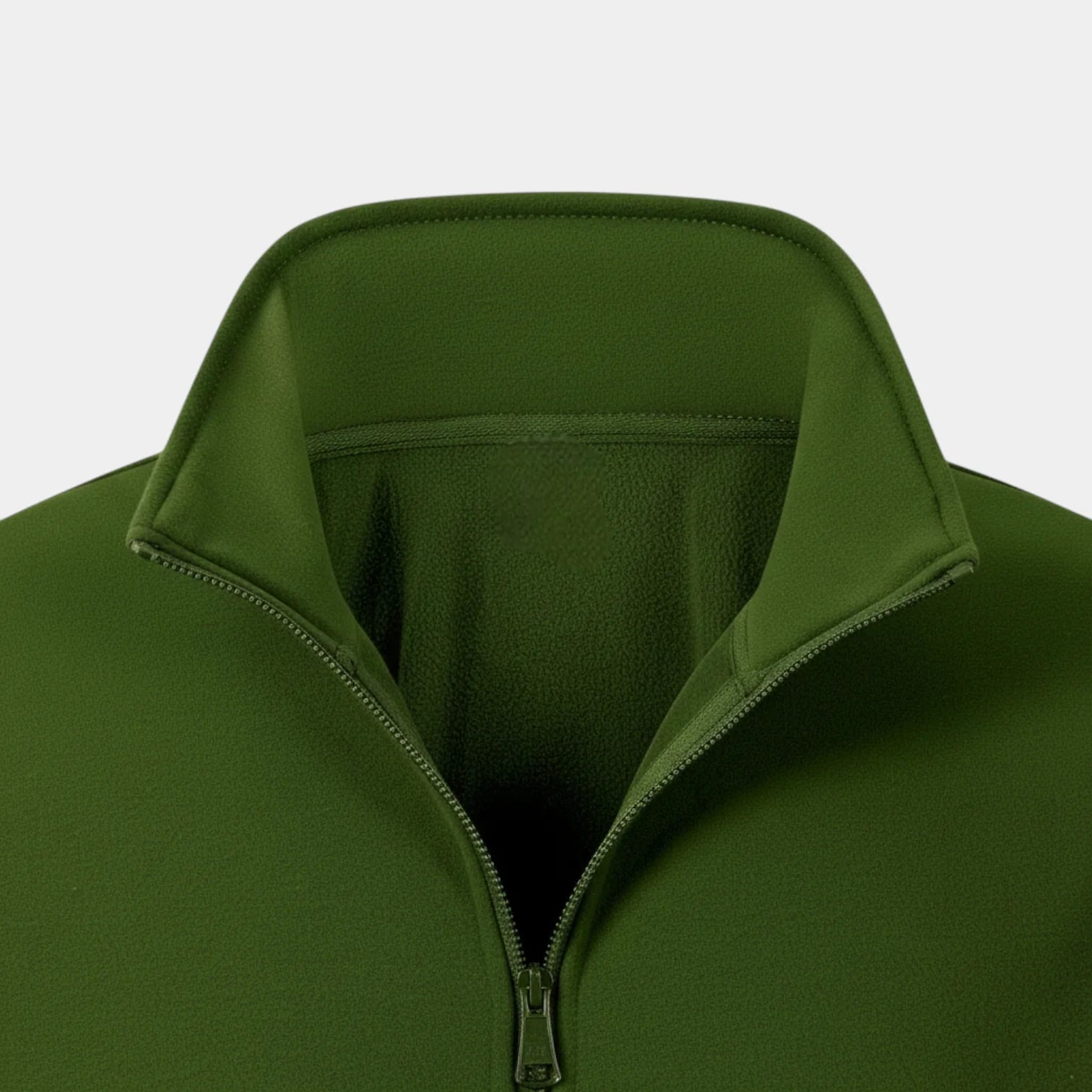 Men’s Casual Zip-Up Sweat Jacket – Stand Collar