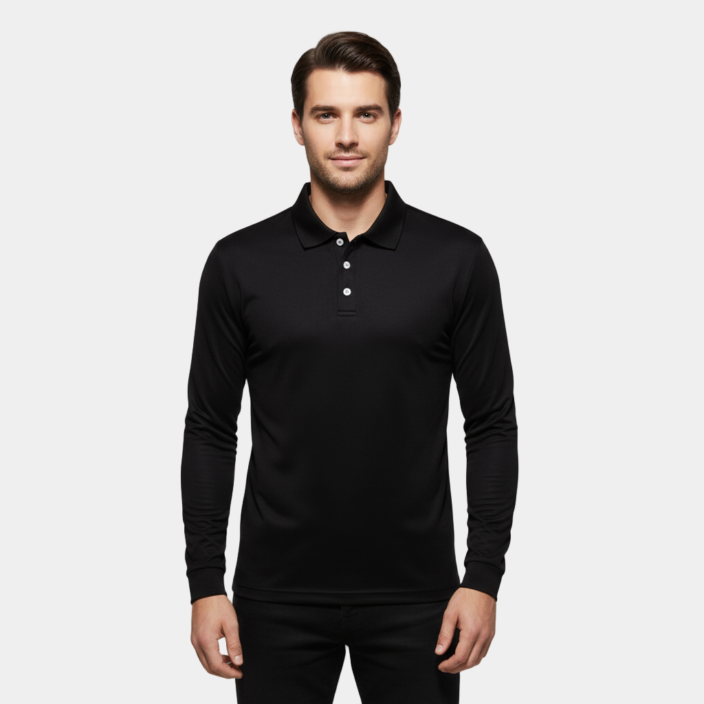 Performance Long-Sleeve Polo