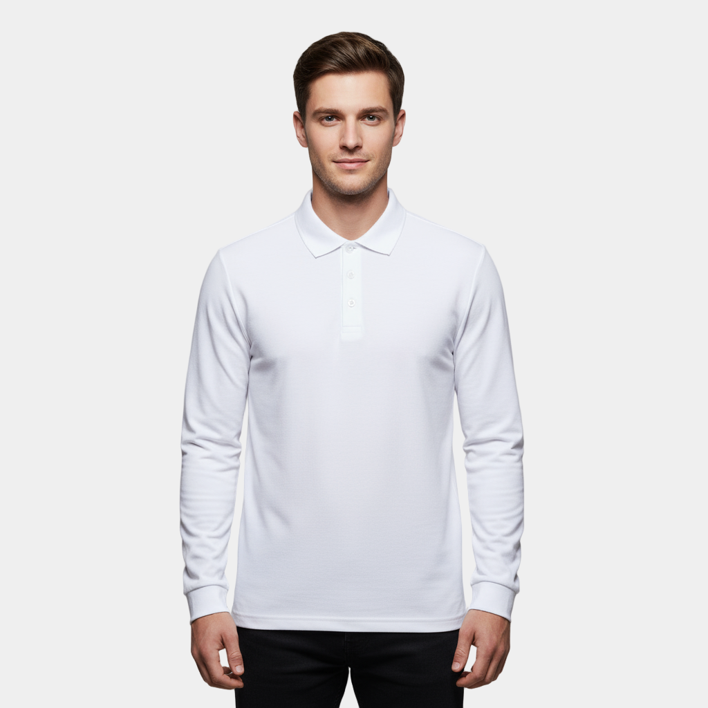 Performance Long-Sleeve Polo