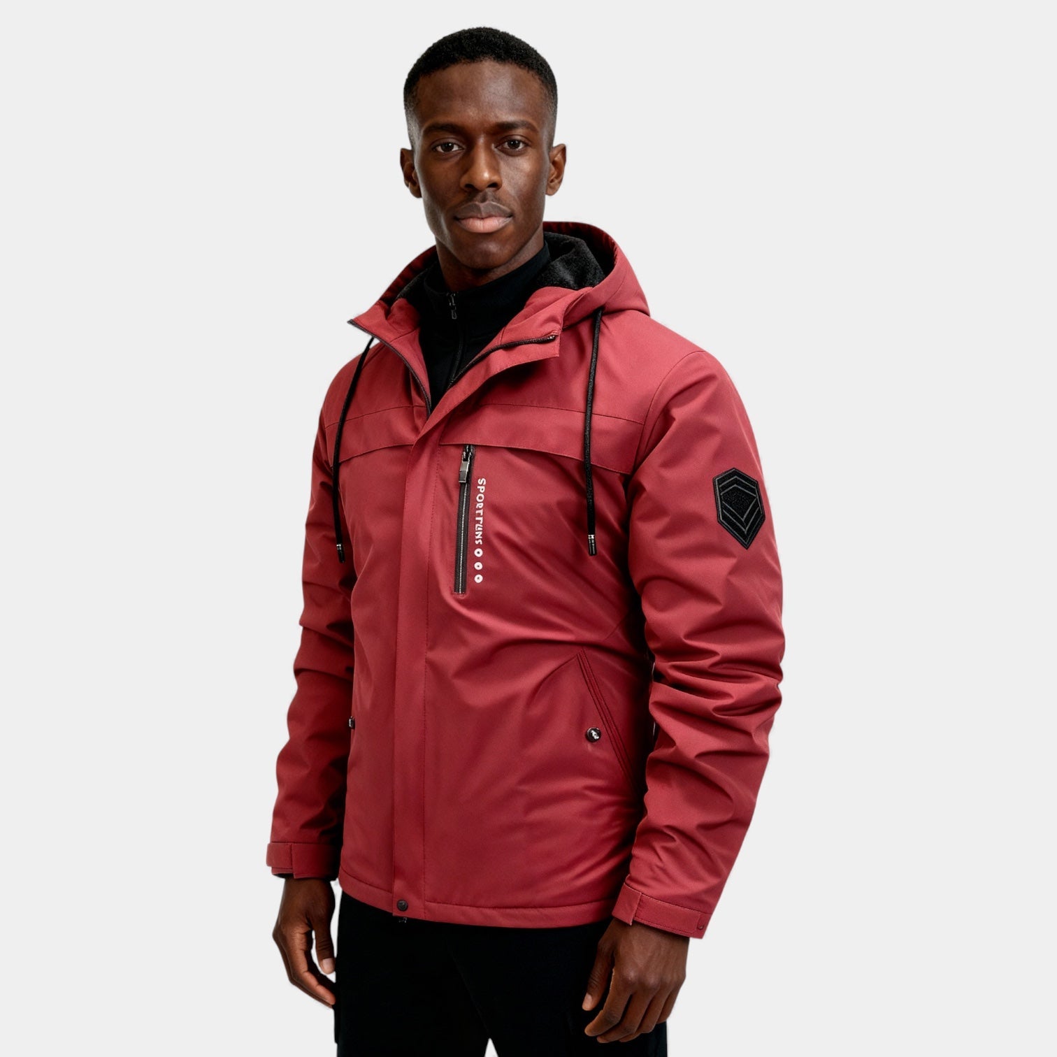 Men’s Insulated Ski Winter Jacket – Fur Hood