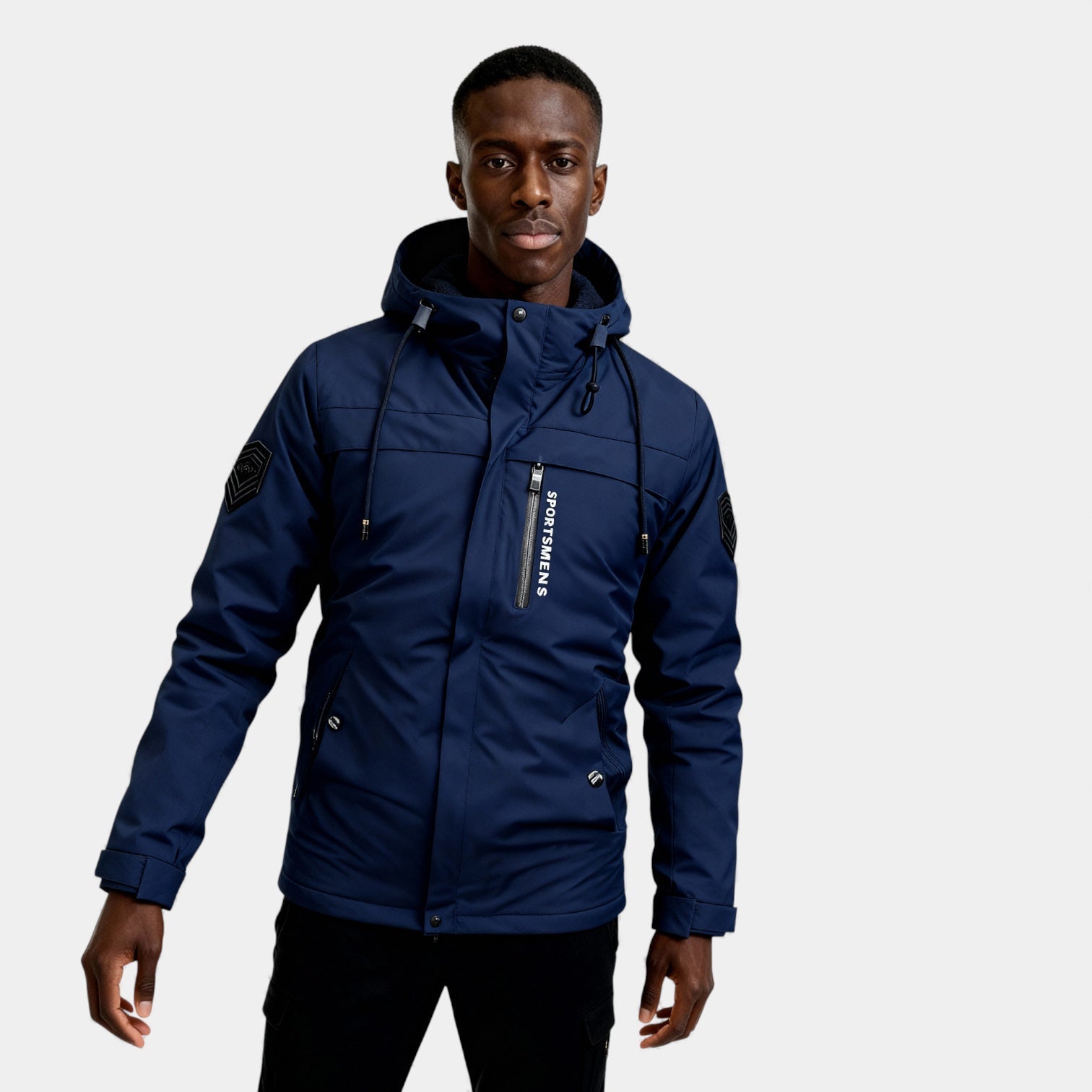 Men’s Insulated Ski Winter Jacket – Fur Hood