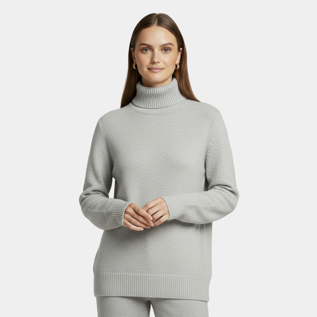Women's Classy Cashmere Turtleneck Sweater