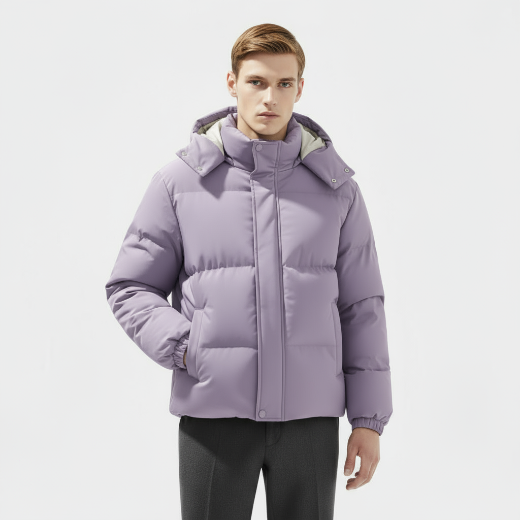 Men’s New Puffer Winter Jacket Parka