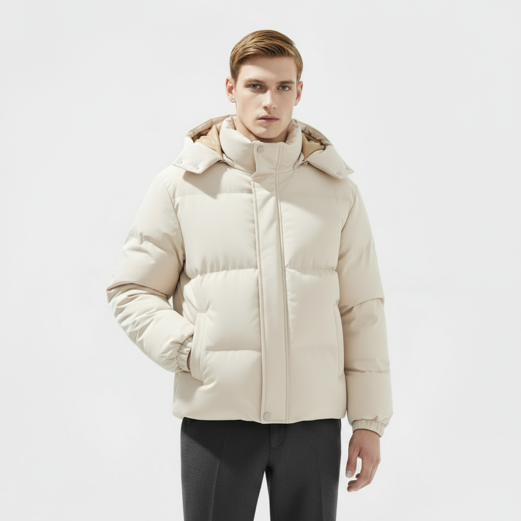 Men’s New Puffer Winter Jacket Parka