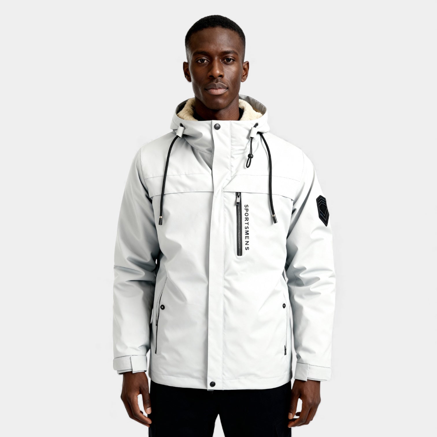 Men’s Insulated Ski Winter Jacket – Fur Hood