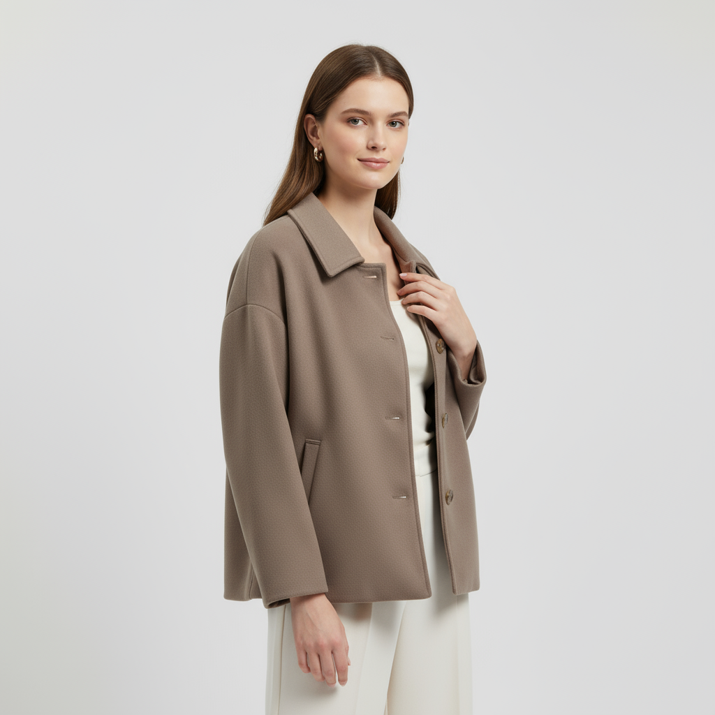 Women's Hip-Length Mini Coat