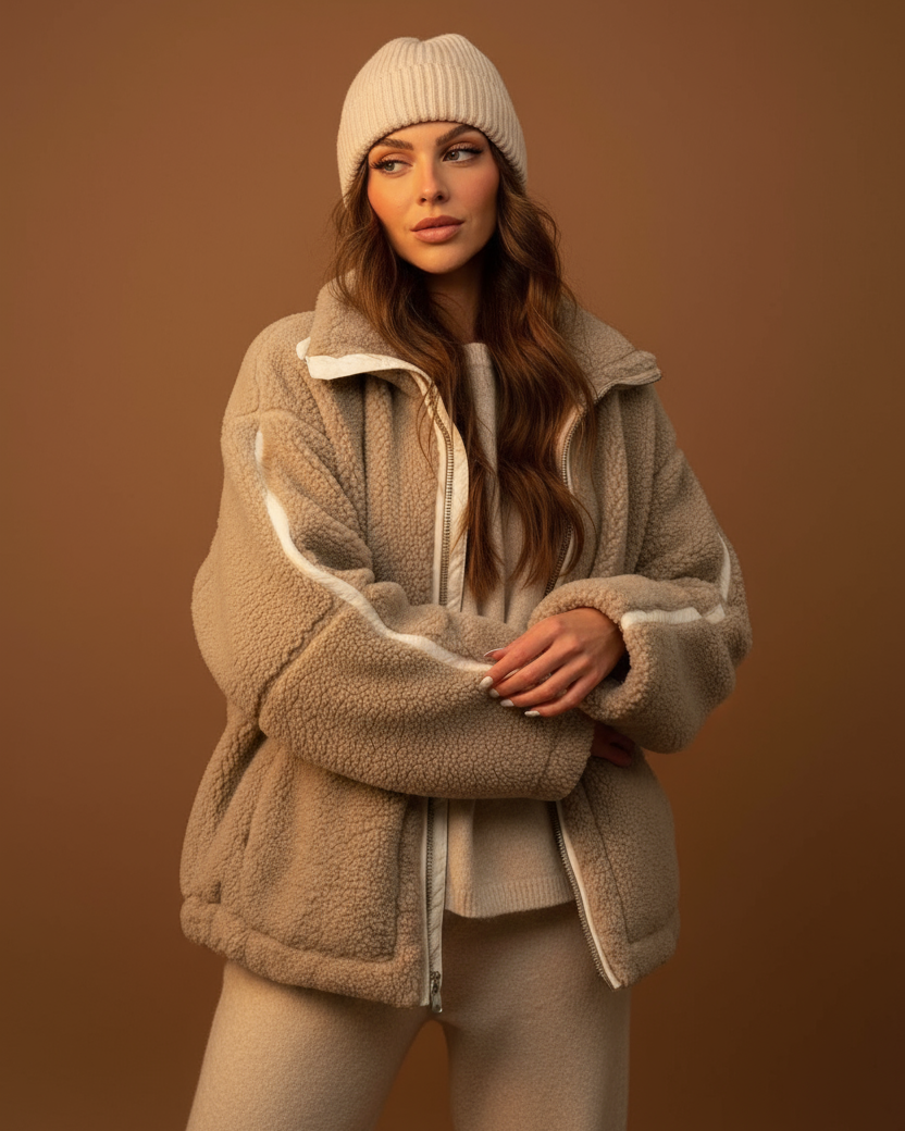Mirella | Teddy Fleece Jacket