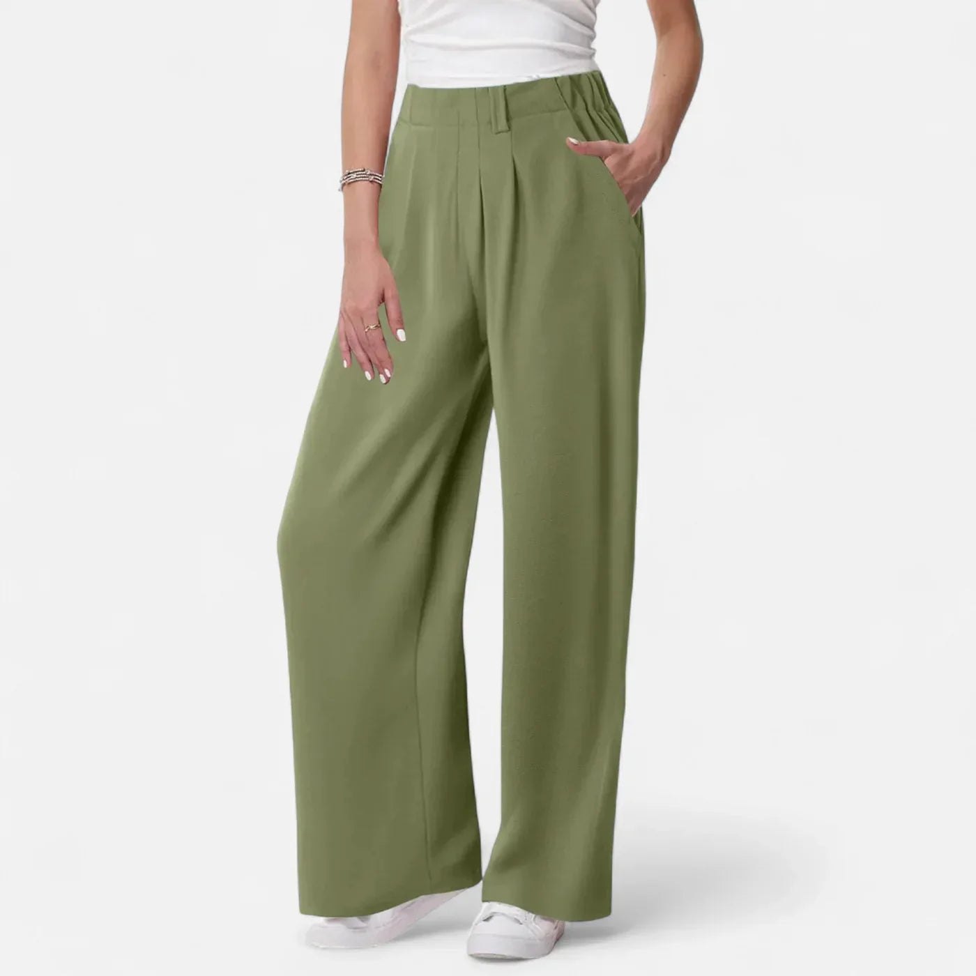 Women’s High-Waisted Wide-Leg Palazzo Pants