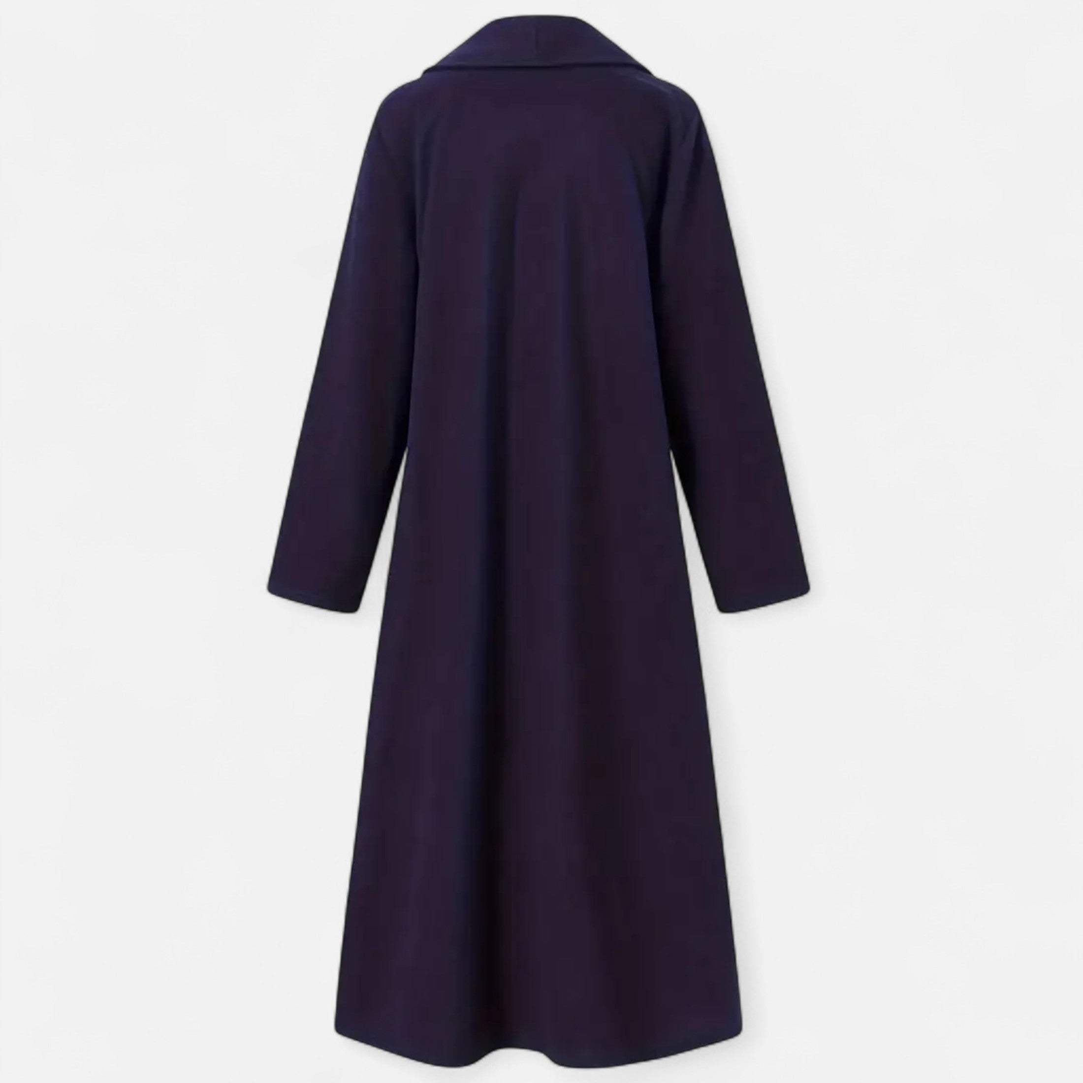 Long Plus-Size Trench Coat