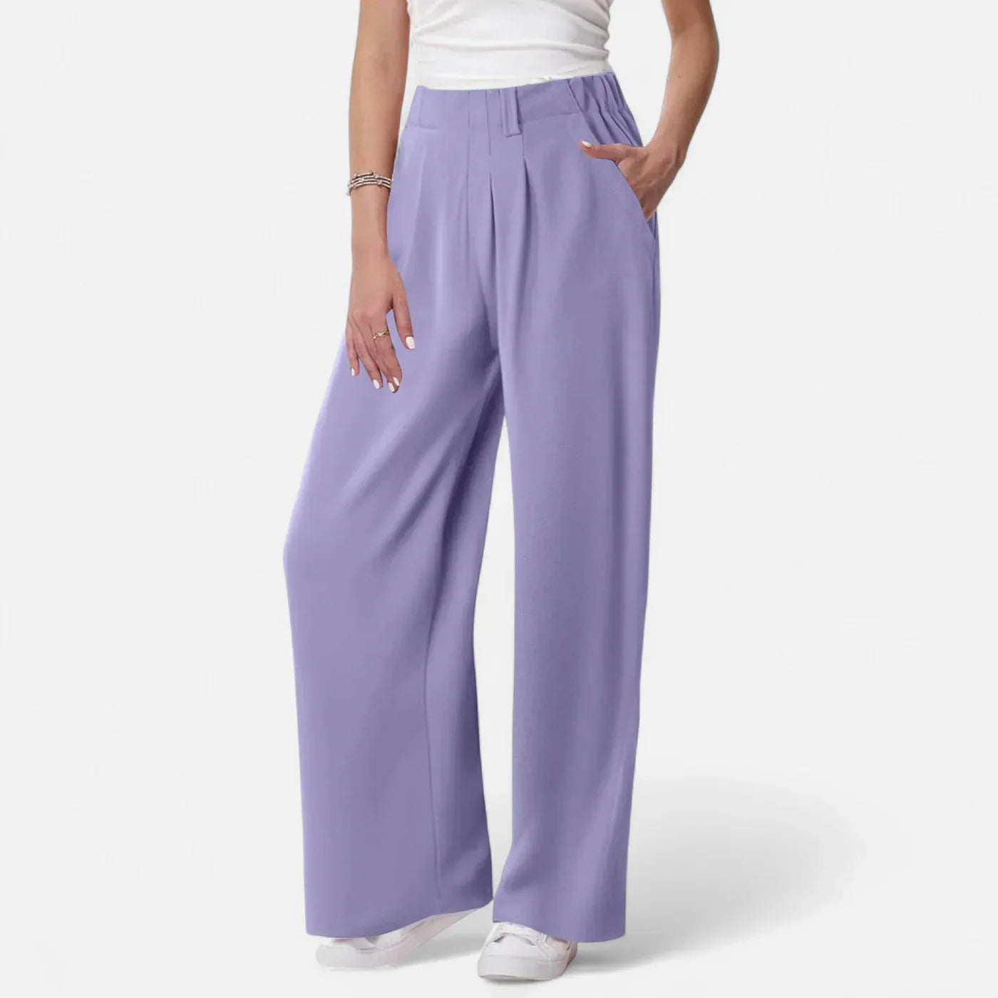 Women’s High-Waisted Wide-Leg Palazzo Pants