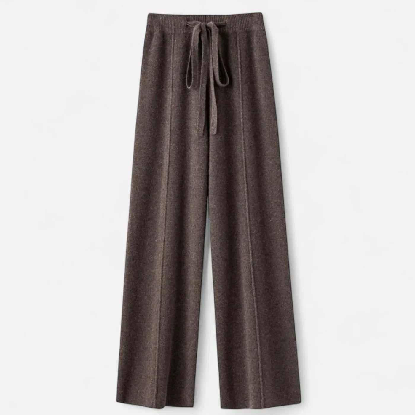 Women’s Wide-Leg Knit Wool Pants